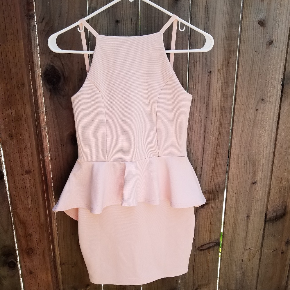 Peplum dress